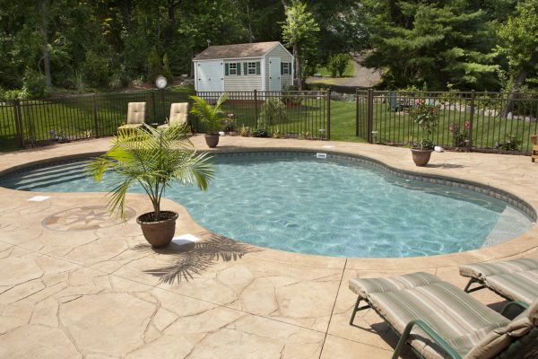 Concrete Pool Deck Repair in Naperville