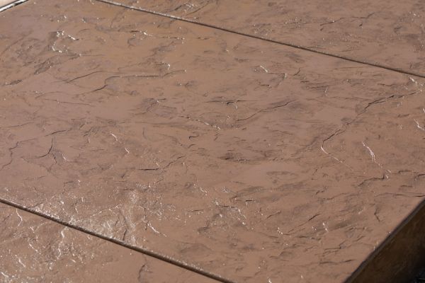 Concrete Patio Staining