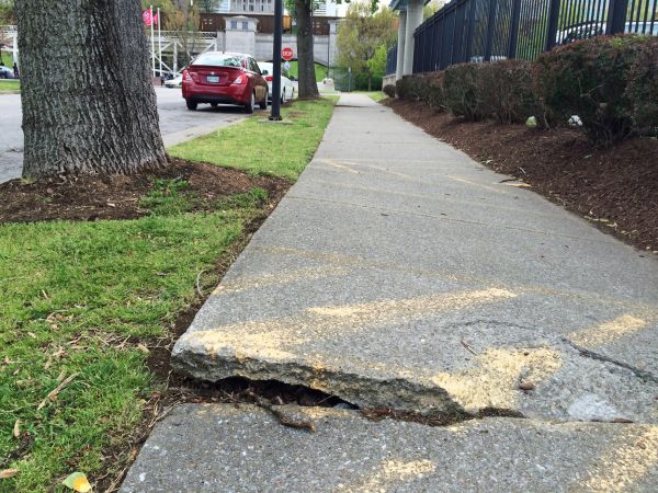 Cement Sidewalk Repair in Naperville