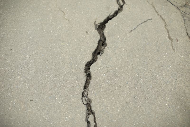 Cracked Concrete Surface